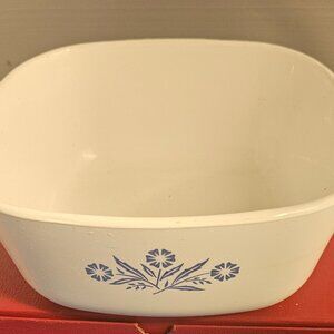 Vintage corning ware blue cornflower P-1 1/2-b 1 1/2 Qt Casserole Without Lid